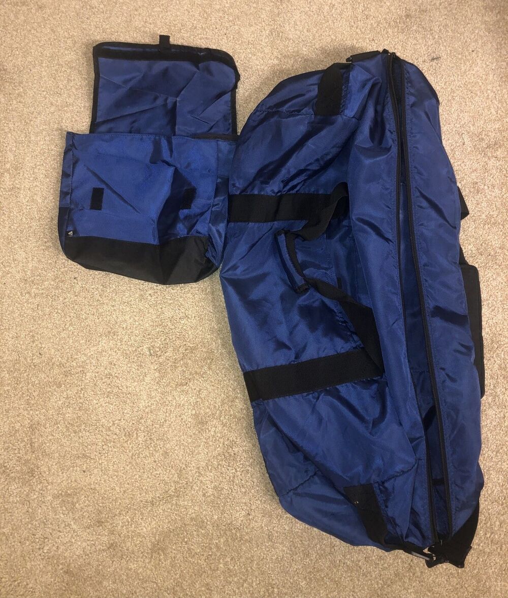 Vintage eBags 26"x 12" x 10" wide Polyester Gym / Dive Bag with Regulator bag